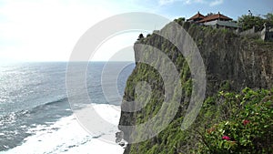 Temple Pura Luhur Uluwatu is one of several important temples to spirits of sea