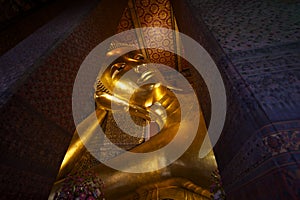 Temple of the Reclining Buddha Bangkok Thailand