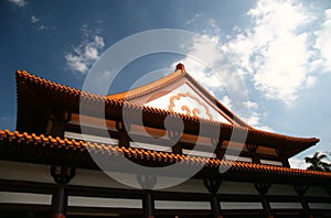 Temple roof