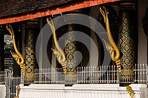 Temple Roof Architecture - Luang Prabang, Laos