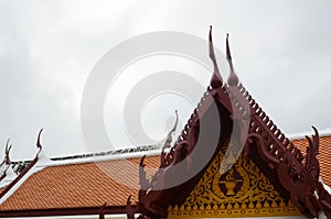 Temple roof