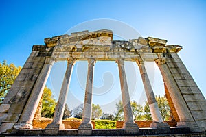 Temple ruins in Ancient Apollonia photo