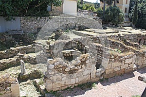 Temple ruins, Athens, Greece