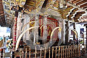 Temple of the Sacred Tooth Relic of Buddha in Kandy, Sri Lanka