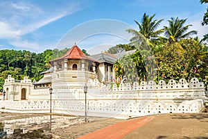 Temple of the Sacred Tooth Relic is a Buddhist temple in the city of Kandy - Sri Lanka