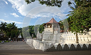 Temple of the Sacred Tooth Relic at Kandy, Sri Lanka