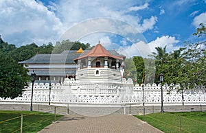 Temple Of The Sacred Tooth Relic, Kandy Sri Lanka photo
