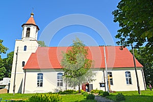 Temple of Saints of Equal Apostle Cyril and Methodius. Village of Bolshakovo, Kaliningrad region