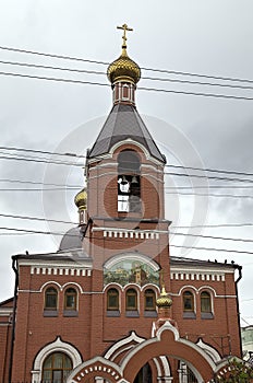 The temple for the sake of the Reverend Seraphim of Sarov. photo