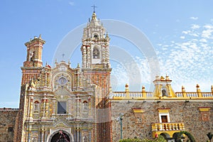 Temple of san francisco acatepec near cholula puebla VI