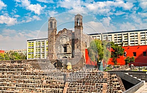 Temple of Santiago at Tlatelolco - Mexico City, Mexico photo