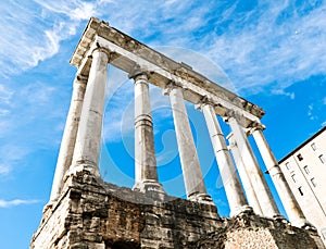 Temple of Saturn, Foro Romano, Roma