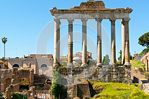 Temple of Saturn in the Roman Forum