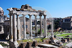 Temple of Saturn (Roman Forum in Rome)