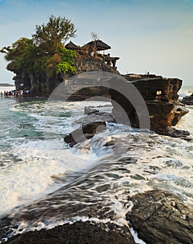 Temple in the sea, Bali, Indonesia