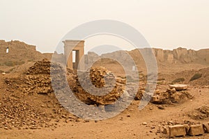 Temple of Sethos I in Abydos Egypt