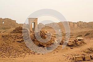 Temple of Sethos I in Abydos Egypt photo