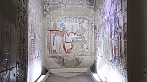Temple of Seti I in Abydos. Abydos is notable for the memorial temple of Seti I, which contains the Abydos of Egypt King