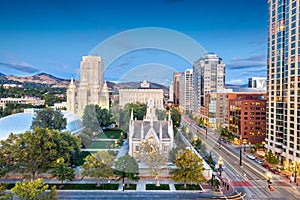 Temple Square, Salt Lake City, Utah, USA