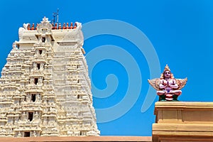 Temple of Sri Ranganathaswamy in Trichy. photo