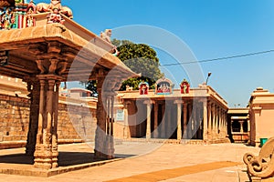 Temple of Sri Ranganathaswamy in Trichy. photo