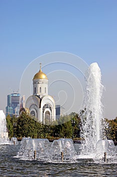 Temple of St. George the Victorious on Poklonnaya Hil