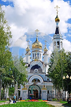 Temple of St. Tatiana, Cheboksary, Chuvashia, Russia.