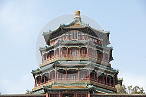 Temple in Summer Palace Beijing