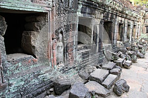 Temple Ta Phrom in Angkor