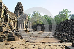 Temple Ta Phrom in Cambodia