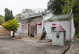 Temple in Tai O Lantau Island Hong Kong