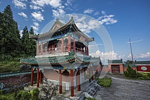 The temple of Tainmen mountain