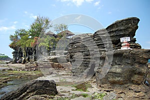 A Temple at Tanah Lot Bali