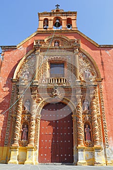 Temple of the tercera orden  in atlixco puebla mexico I photo