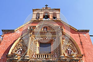 Temple of the tercera orden  in atlixco puebla mexico II photo