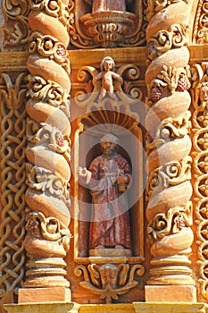 Temple of the tercera orden  in atlixco puebla mexico III photo