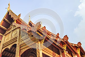 Temple, Thai Temple, Wat Pra Singh, Chiang mai, Thailand,