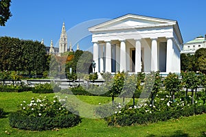 Temple of Theseus in Vienna Volksgarten, Austria