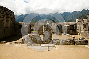 The Temple of the Three Windows - Machu Picchu - Peru