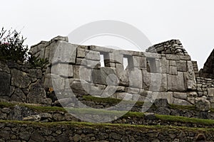 Temple Of Three Windows Machu Picchu Peru South America