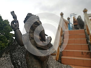 The temple of the Tiger Cave in Krabi is a very steep staircase with 1,237 steps.