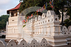 Temple of the tooth in Kandy, Sri-Lanka