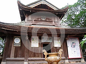 Temple in the traditional architectural style of the east, Hai D