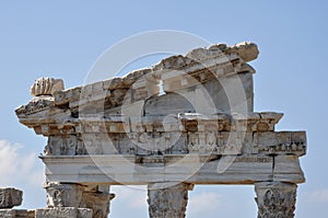 Temple Of Trajan, Pergamon / Pergamum, Bergama, Turkey