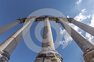 Temple of Tyche, goddess of fortune, Roman in Uzuncaburc