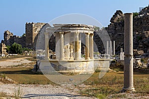 Temple of Tyche, Side, Turkey