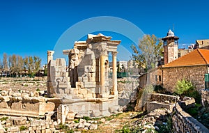 The temple of Venus at Baalbek, Lebanon