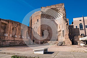 The Temple of Venus Tempio di Venere in Rome Italy