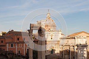 Temple of Vespasian and Titus