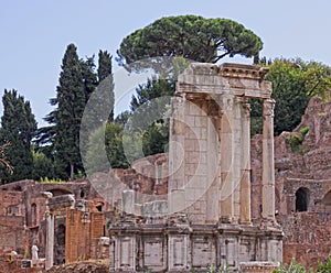 Temple of Vesta HDR